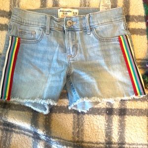 Jean shorts from abercrombie
